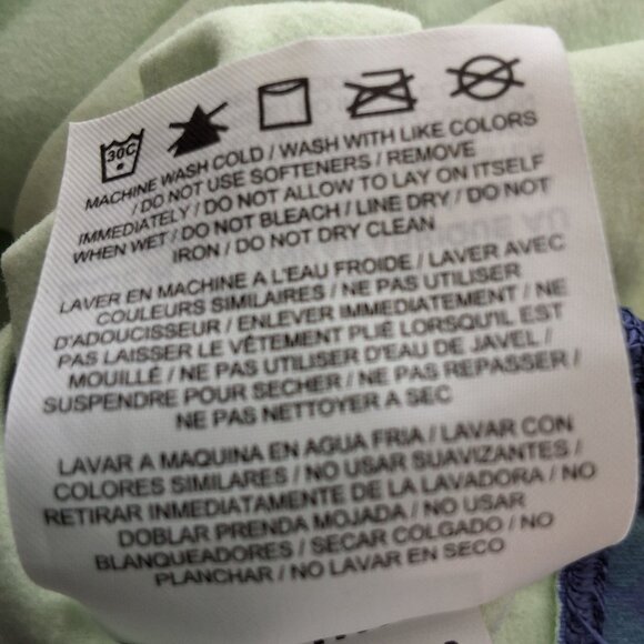 Nike Womens Pro Dri-Fit 1/2 Zip Long Sleeve Training Top Purple/Neon Green Desig - Picture 8 of 8